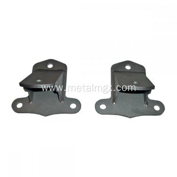 Powder Coated Grey Steel Motor Mount Brackets